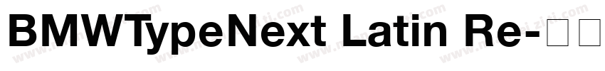 BMWTypeNext Latin Re字体转换